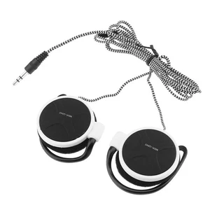 3.5mm Wired Gaming Headset On-Ear Sports Headphones Ear-hook Music Earphones NEW - Picture 1 of 9