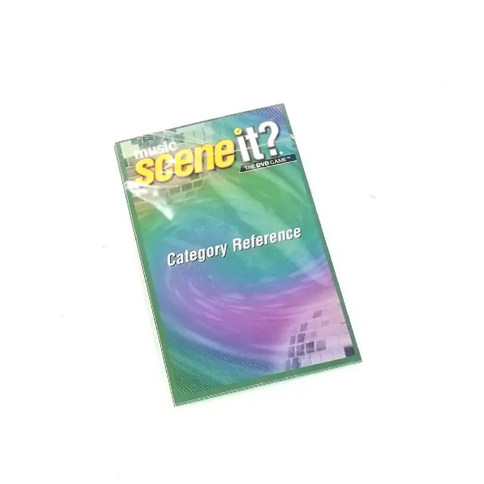ESCENA MUSICAL IT? Juego - Tarjetas de referencia de categoría de repuesto (4) - Nuevo/Sellado Foto 1 de 1