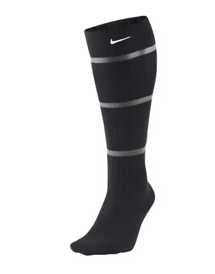NIKE One OTC Black Clear Training Socks NEW Womens Sz 3 Fits 9.5-11 Mens 8-9.5 - Image 1 of 4