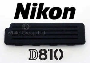 ORIGINAL NIKON D810 BOTTOM CONTACT TERMINAL RUBBER COVER CAP LID REPAIR PART - Picture 1 of 1