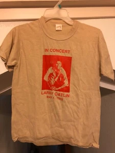 VTG Shirt sportswear LARRY GATLIN May 1, 1978 IN CONCERT Medium - Picture 1 of 3