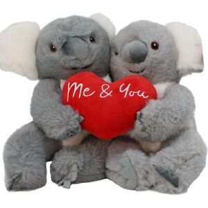 Plüschtier Koala mit Herz "Me & You" - ca. 20 cm Kuscheltier mit Herz