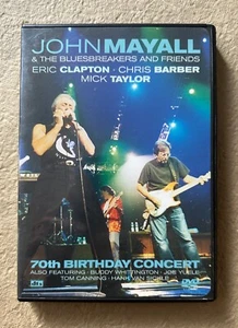 JOHN MAYALL & THE BLUESBREAKERS & Friends 70th Birthday Concert 2003 DVD Booklet - Picture 1 of 3