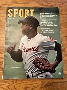 Sport Magazine Hank Aaron August 1970 - Picture 1 of 5