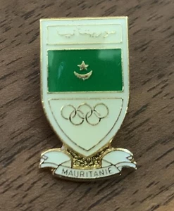 Mauritania Undated National Olympic Committee NOC Pin - Picture 1 of 1