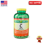 Spring Valley Vitamin C with Rose Hips, 1000mg, 500 Tablets Only C$13.99 on eBay
