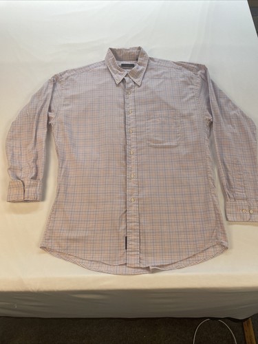 Camicia Burberry London a quadri con bottoni uomo XL multicolore manica lunga usata in ottime condizioni