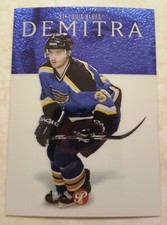 2003-04 Topps Pristine Pavol Demitra Card #62 St. Louis Blues