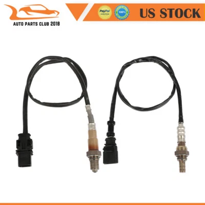 2x Upstream & Downstream O2 Oxygen Sensor for Audi A4 Quattro Q5 A5 A6 L4 2.0L - Image 1 of 4