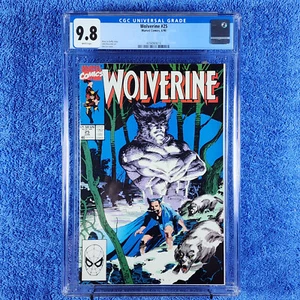 Wolverine Vol 2 #25 1990 Jim Lee Cover CGC 9.8 White-Pages - Picture 1 of 4