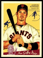 2008 Upper Deck Goudey Aaron Rowand San Francisco Giants #161