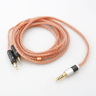 16 Core Headphone Cable For Clear Celestee NEW Focal ELEAR Headset French Utopia