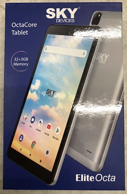 NEW *Sky Devices* Elite Octa in Dark Gray OctaCore Tablet(sim Option Unlocked) - Image 1 of 2