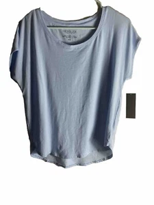 NWT Rachel Zoe Women’s Light Blue T- Shirt / Sz Médium - Picture 1 of 5