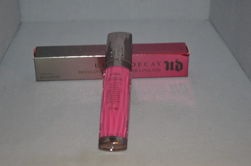 Escândalo de brilho labial Urban Decay Revolution alta cor 0,17 oz novo na caixa - Imagem 1 de 1