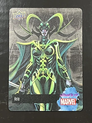 2024 Upper Deck - Women Of Marvel - Hela Metal Card - MCW-5 - Image 1 of 2