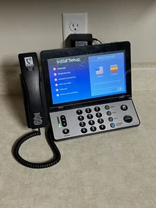 CapTel 2400IBT Ultratec sous-titré malentendant écran tactile téléphone sourd - Photo 1/7