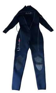 Henderson Thermoprence Damen Neoprenanzug Größe 8 schwarz durchgehender Reißverschluss 3 mm Tauchbekleidung - Bild 1 von 10