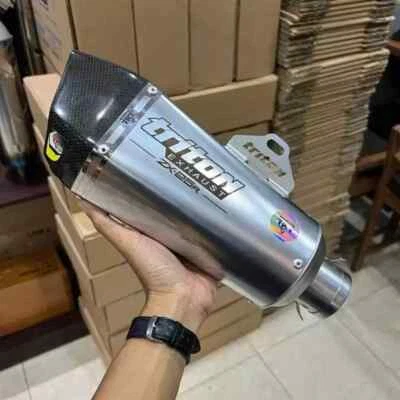 Silenciador Triton para escape de carreras tipo neuro - Kawasaki Ninja 250 FI antiguo #hh Foto 1 de 4