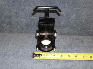 Válvula de compuerta de hoja de alcantarillado de aguas residuales Bristol remolque autocaravana cámper con adaptador hembra 1,5" - Imagen 1 de 4