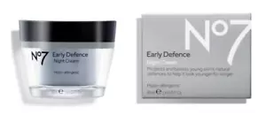 2 x No 7 Early Defence Night Cream 50ml Free UK P&P - Picture 1 of 2