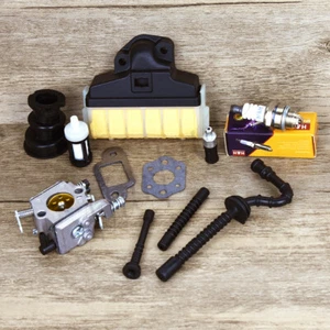 Carburetor Kit For Stihl 021 023 025 MS210 MS230 MS250 Carb Fuel Line Hose Spark - Picture 1 of 10