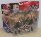 WWE - Brock Lesnar vs John Cena wrestling figures - Mattel Battle Pack -