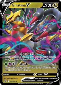 Pokemon Sword & Shield Promo Giratina V SWSH259 Holo Card - Picture 1 of 1