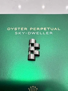 ORIGINAL Rolex Sky Dweller 326934 336934 17mm Jubilee Link NEW STYLE MINT - Picture 1 of 5