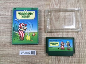 UF3182 Mario Open Golf BOXED NES Famicom Japan