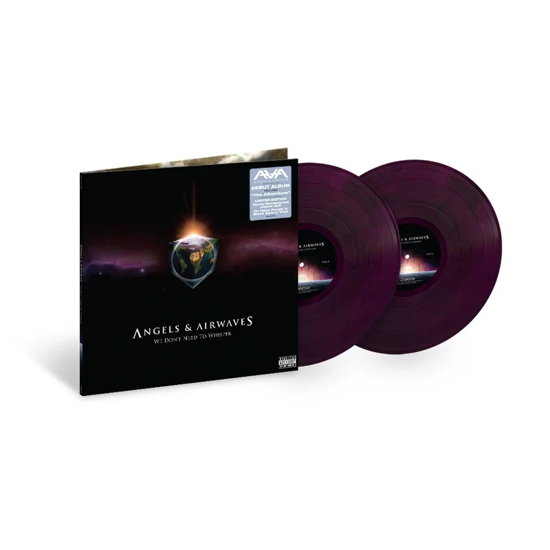 Angels & Airwaves "We Don't Need To Whisper" 2LP Purple Galaxy Vinyl (Blink 182) - Image 1 of 1