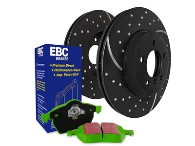 Kit de pastillas de freno y rotor para Chevrolet Silverado 3500 HD 2007-2010 EBC 26431JBMW Foto 1 de 3