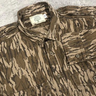 Camisa De Colección Roble Mossy La Primera Camuflaje Perfecta M Treestand Caza Charretera Safari Foto 1 de 4