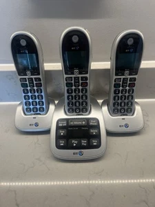 BT 4600 Big Button Trio 3 Słuchawka Telefon domowy Zestaw Bloker połączeń Automatyczna sekretarka - Zdjęcie 1 z 10
