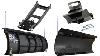 KFI 60" Poly UTV Snow Plow Kit 2005-2016 Kawasaki Mule 600, Mule 610 - Image 1 of 4