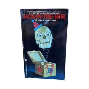 JACK-IN-THE-BOX by William W. Johnstone - 1st Ed., 1st Printing - Zebra Horror - Picture 1 of 5