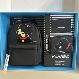 Marc Tetro 3 Piece Gift Set Mini Backpack Keychain Cardholder NWT(R) - Picture 1 of 9