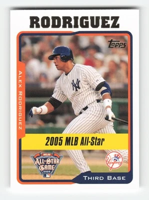 2005 Topps Updates & Highlights #UH176 Alex Rodriguez Near Mint or Better - Image 1 of 2