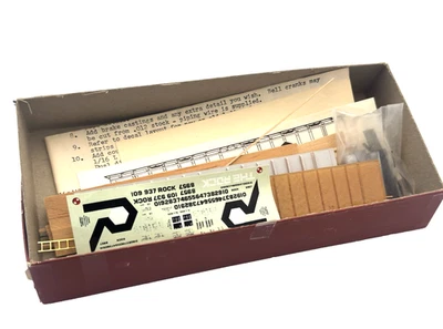 Roller Bearing Models The Rock 50' Airslide Hopper Wood Kit in Original box - Image 1 of 3