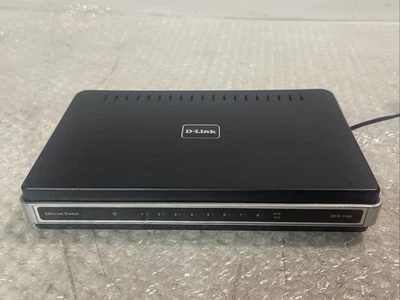 D-LINK DES-1108 Desktop Ethernet Switch 10/100 8-Port Gigabit No Power Supply - Image 1 of 4