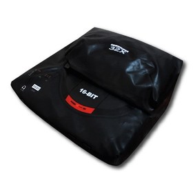 Sega Genesis & 32X Console Dust Cover Vinyl Black Brand New