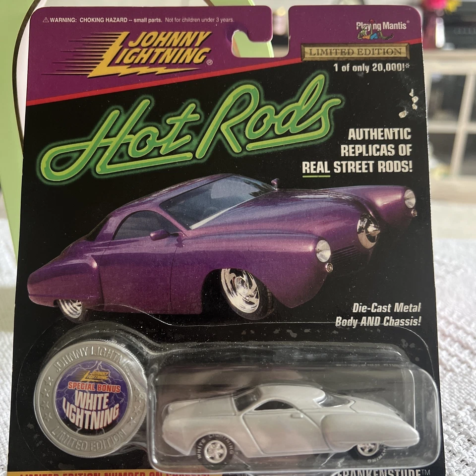 Johnny Lightning White Lightning Hot Rods Frankenstude Ltd 1-20,000 Super As Is - Image 1 of 4