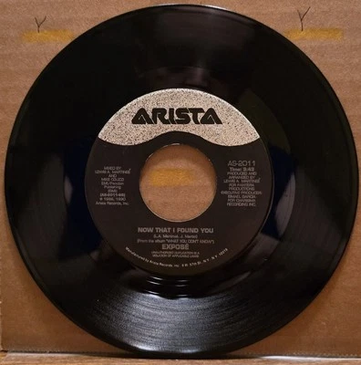 EXPOSE Your Baby Never Looked Good In Blue / Now That I Found You 7" 45 EX - Image 1 of 2