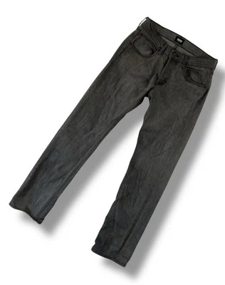 Pantalones de mezclilla HUDSON 'Byron' para hombre de pierna recta talla 31/32 calce ajustado con botones elásticos Foto 1 de 4