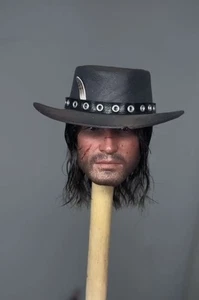 Cabeza enraizada 1/6 limtoys Red Dead Redemption - Imagen 1 de 4
