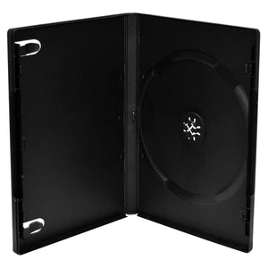 MediaRange BOX11-M DVD-Puste pudełko (50-pak) czarne - Zdjęcie 1 z 1