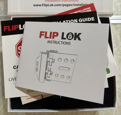 FlipLok High Security Door Lock - 10X Stronger Than a Deadbolt - (READ) - Image 1 of 4