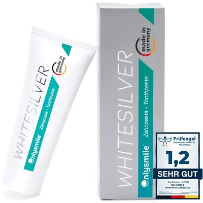 OnlySmile Premium Toothpaste with Micro Silver - For Highly Effective Caries Protection