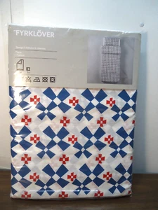 Funda de edredón y funda de almohada doble Ikea Fyrklover nueva en paquete molinos de viento - Imagen 1 de 6