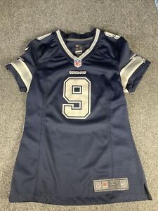 Youth Nike NFL Dallas Cowboys Tony Romo #9 Navy Blue Home Jersey Small